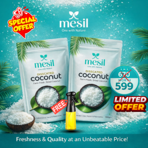 MESIL Pure Desiccated Coconut Combo Pack
