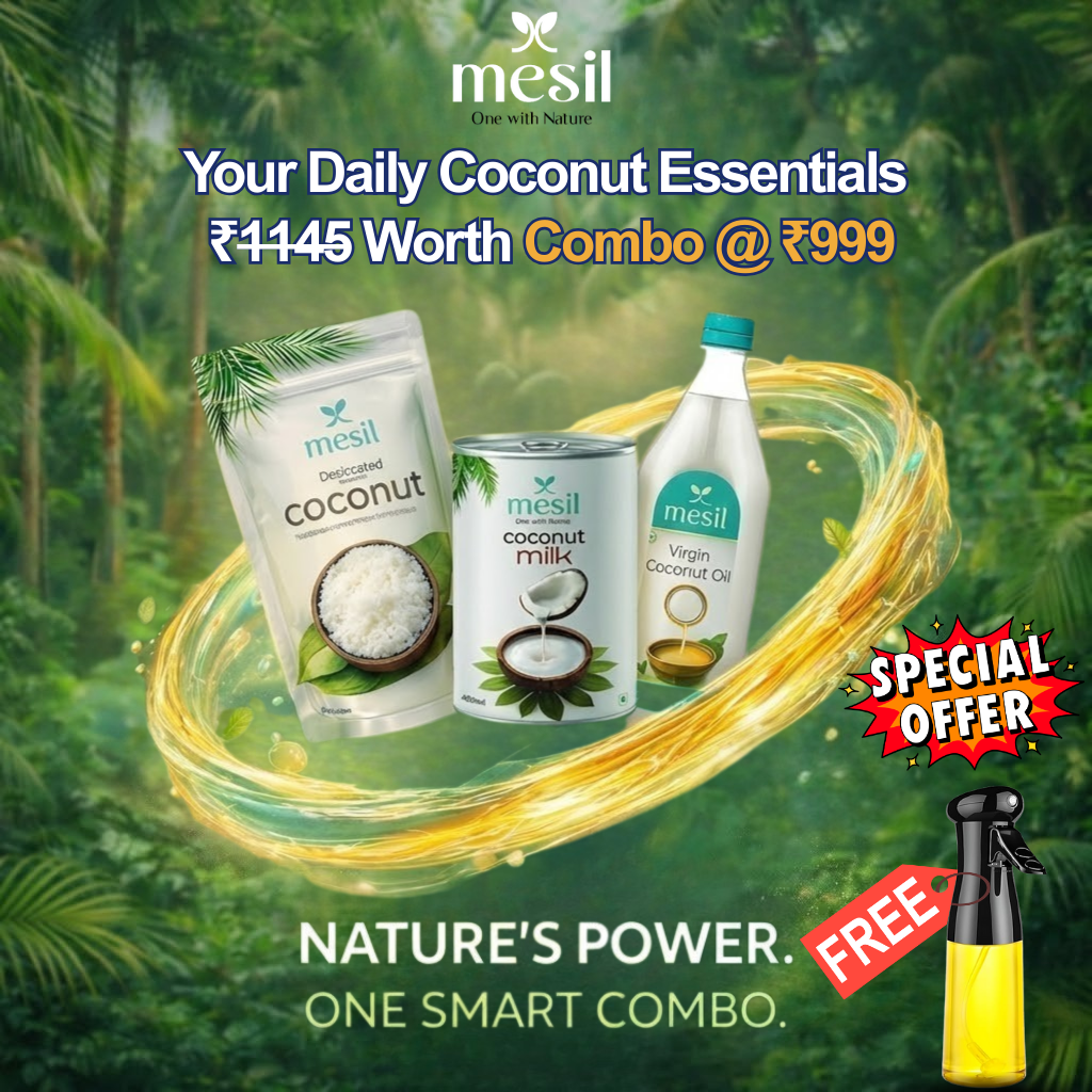 MESIL Pure Coconut Essentials Combo Pack